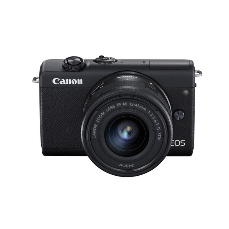 Canon EOS M200 Mirrorless Digital Camera with 15-45mm Lens Black ...