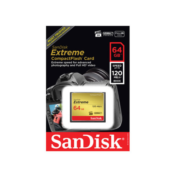 SanDisk CF 64GB Extreme CompactFlash Memory Card mega kosovo prishtina pristina skopje
