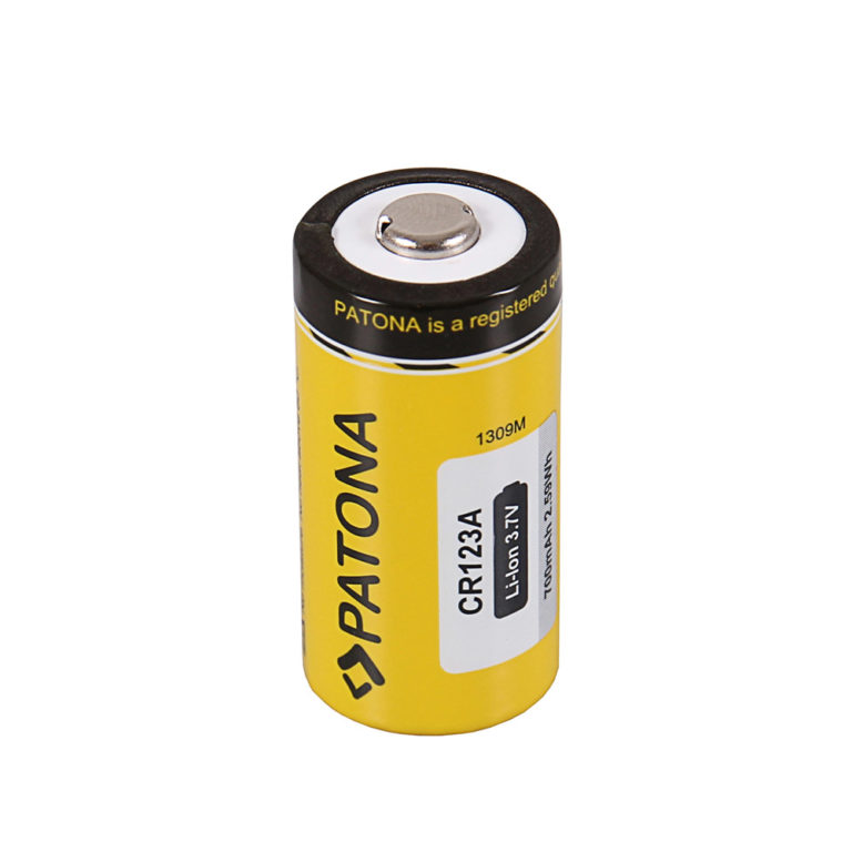 Patona Battery Cr123a Li-ion Akku 3.7v 700mah 1309 – Welcome To Mega 