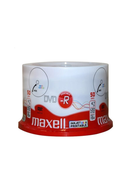 Maxell DVD-R 4.7GB 16x Printable 50pcs mega kosovo kosova pristina prishtina
